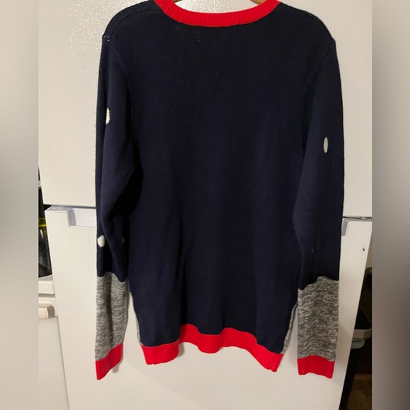 Men's Jolly Sweaters Hunting Santa‎ "UGLY" Christmas Sweater Acrylic Size Medium - Picture 4 of 6